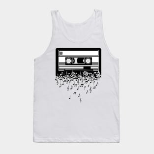 Retro Cool Music Cassette Tape Tank Top